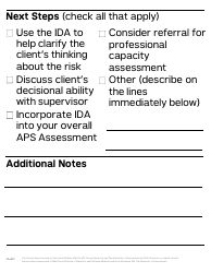 Form PPS10224B Cornell-Penn Interview for Decisional Abilities (Ida) - Kansas, Page 17