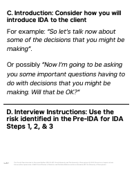 Form PPS10224B Cornell-Penn Interview for Decisional Abilities (Ida) - Kansas, Page 5
