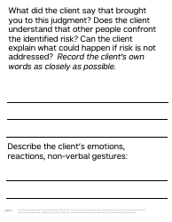 Form PPS10224D Cornell-Penn Interview for Decisional Abilities (Ida) - Shortform (28 Pt. Font) - Kansas, Page 6