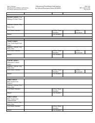 Form PPS5254 Educational Enrollment Information for School Placement Form (Eeispf) - Kansas, Page 5