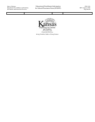 Form PPS5254 Educational Enrollment Information for School Placement Form (Eeispf) - Kansas, Page 6