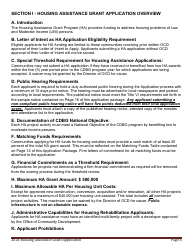 Housing Assistance Grant Program Application - Maine, Page 6