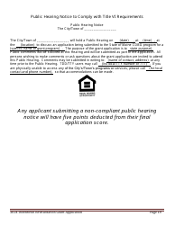 Downtown Revitalization Grant Program Application - Maine, Page 19