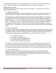 Downtown Revitalization Grant Program Application - Maine, Page 7