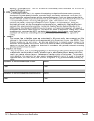 Economic Development Program Application - Maine, Page 13