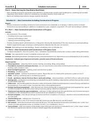 Instructions for Form M-R, PA-750R Wisconsin Manufacturing Real Estate Return - Wisconsin, Page 6