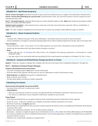 Instructions for Form M-R, PA-750R Wisconsin Manufacturing Real Estate Return - Wisconsin, Page 8