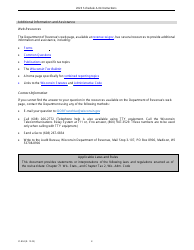 Instructions for Form IC-302 Schedule A-04 Wisconsin Apportionment Percentage for Interstate Telecommunications Companies - Wisconsin, Page 8