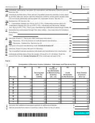 Form IC-016 Schedule MA-M Wisconsin Manufacturing Credit - Wisconsin, Page 2