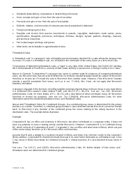 Instructions for Form IC-306 Schedule A-08 Wisconsin Apportionment Percentage for Broadcasters - Wisconsin, Page 2