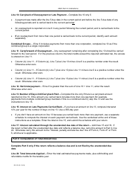 Instructions for Form U, DC-033 Underpayment of Estimated Tax by Corporations - Wisconsin, Page 5