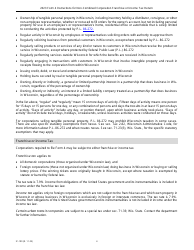 Instructions for Form 4, IC-040 Wisconsin Non-combined Corporation Franchise or Income Tax Return - Wisconsin, Page 4
