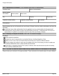 Form ARB021E Request for Review of a Board Decision or Order - Ontario, Canada, Page 2
