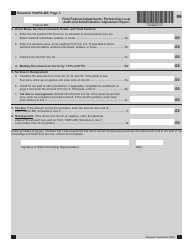 Schedule 1040PA-ME Final Federal Adjustments: Partnership-Level Audit and Administrative Adjustment Report - Maine, Page 3