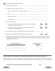 Renewable Chemicals Tax Credit Affidavit of Third-Party Testing - Maine, Page 2