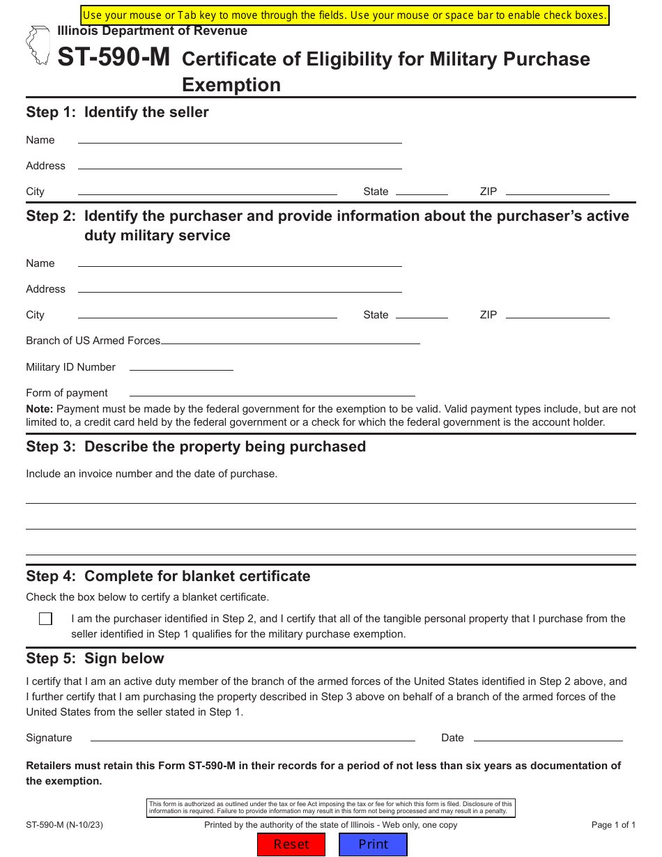 Form st 590 m fill out sign online and download fillable pdf