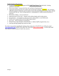 Advanced Line Systems Rescue Non-credit Registration Form - Pennsylvania, Page 3