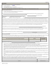 Forme IMM0707 Consentement a Divulguer DES Informations Personnelles - Canada (French), Page 2