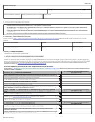 Forme IMM5956 Designation De Representants Dans La Collectivite D&#039;etablissement Prevue - Canada (French), Page 2