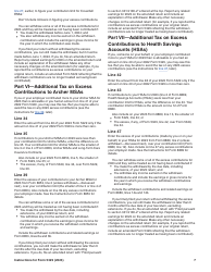 Instructions for IRS Form 5329 Additional Taxes on Qualified Plans (Including IRAs) and Other Tax-Favored Accounts, Page 7