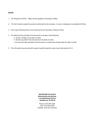 Foreign Limited Liability Company Statement of Withdrawal - Iowa, Page 2