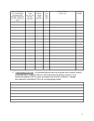 State Form 55642 Extension Site Questionnaire for Outpatient Physical/Occupational/Speech Therapy - Indiana, Page 8