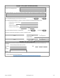 Hotel Occupancy Tax Registration Form - City of Dallas, Texas, Page 3