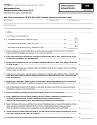 Document preview: Form FIS0082 Non-insurance Entity Qualifying Assets Under Section 901(1) - Michigan