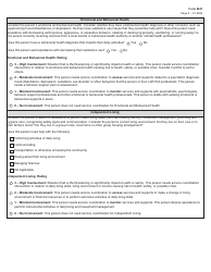 Form 8647 Service Coordination Assessment - Texas, Page 2