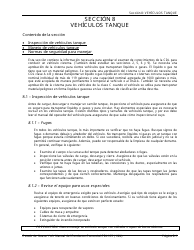 Formulario CDL10S Seccion 8 Vehiculos Tanque - New York (Spanish)
