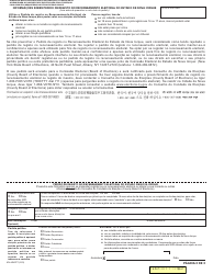 Form MV-44NCPT Application for Name Change Only on Standard Permit, Driver License or Non-driver Id Card - New York (Portuguese), Page 3