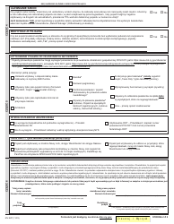 Form MV-82P Vehicle Registration/Title Application - New York (Polish), Page 2