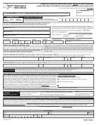 Form MV-44NCAL Application for Name Change Only on Standard Permit, Driver License or Non-driver Id Card - New York (Albanian)