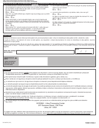 Form MV-44NCAL Application for Name Change Only on Standard Permit, Driver License or Non-driver Id Card - New York (Albanian), Page 2