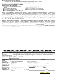 Form MV-44NCAL Application for Name Change Only on Standard Permit, Driver License or Non-driver Id Card - New York (Albanian), Page 3
