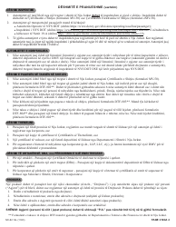 Instructions for Form MV-82AL Vehicle Registration/Title Application - New York (Albanian), Page 4