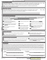 Form MV-82I Vehicle Registration/Title Application - New York (Italian), Page 2