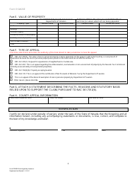 Form 5104SBE Petition for Direct Appeal by County Assessor or Department of Taxation - Nevada, Page 2