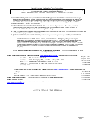 Form TAX-F006 Nevada Business Registration - Nevada, Page 4