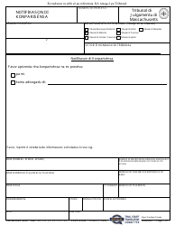 Document preview: Form TC0001 Notice of Appearance - Massachusetts (Cape Verdean)