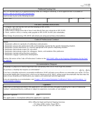 Form 3908 Test of English Proficiency (Tep) - Texas, Page 2