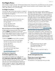 Form DHS-3529-ENG Supplemental Nutrition Assistance Program (Snap) Eligibility Checklist - Minnesota, Page 3