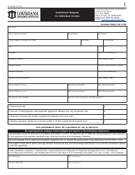 Form R-19026 Installment Request for Individual Income - Louisiana, Page 2