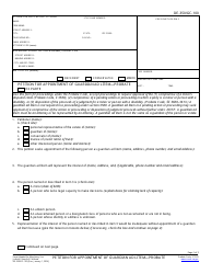Form DE-350 (GC-100) Petition for Appointment of Guardian Ad Litem - Probate - California