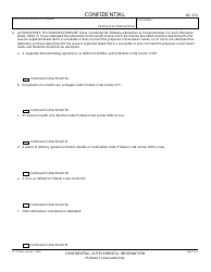 Form GC-312 Confidential Supplemental Information - California, Page 3