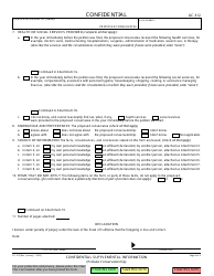 Form GC-312 Confidential Supplemental Information - California, Page 4