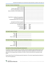 Nonpublic School Application for Initial Attendance Approval (Aa) Status - New Hampshire, Page 2
