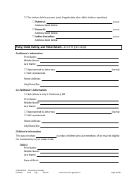 Form CHC605 Icwa Notice for Third Party Custody - Minnesota, Page 2