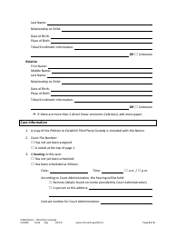 Form CHC605 Icwa Notice for Third Party Custody - Minnesota, Page 6