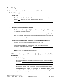 Form CHC603 Petition to Establish Third Party Custody - Minnesota, Page 10